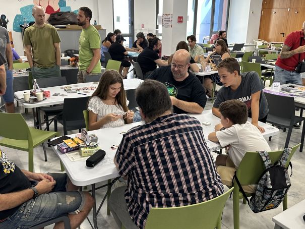 Pausa para el catering gratuito